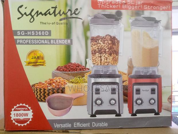 Signature Professional Commercial Blender 5 Liters 1800w