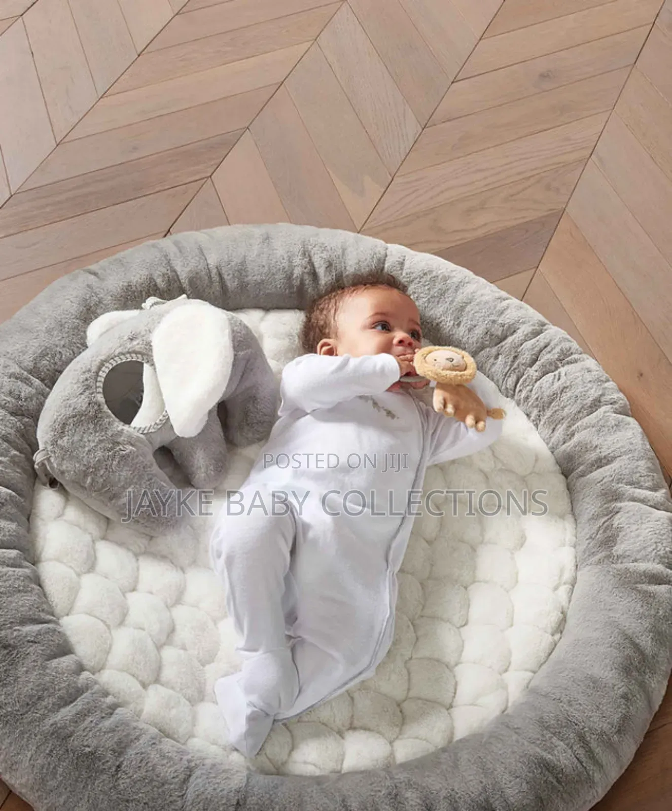 Baby Playmat Activity Gym – Soft, Safe Sensory Fun!
