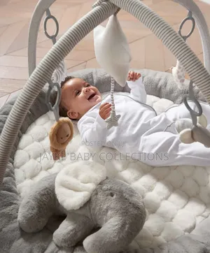 Baby Playmat Activity Gym – Soft, Safe Sensory Fun!