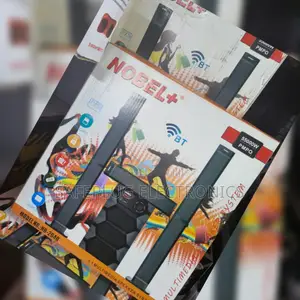 Nobel Tall Boy Speakers-Bt Hometheare-55000w Pmpo- Nb 2040