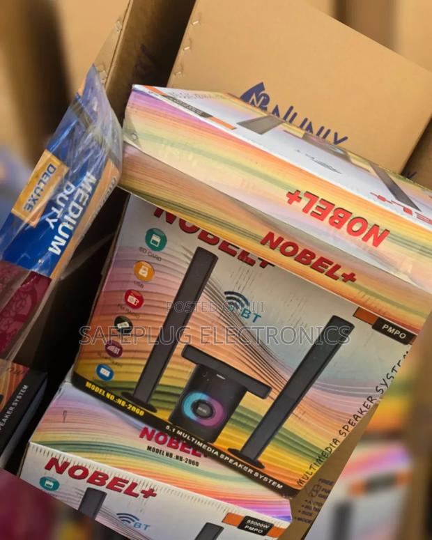 Nobel Nb-2060 5.1ch High Tech Multimedia Sound System Bt