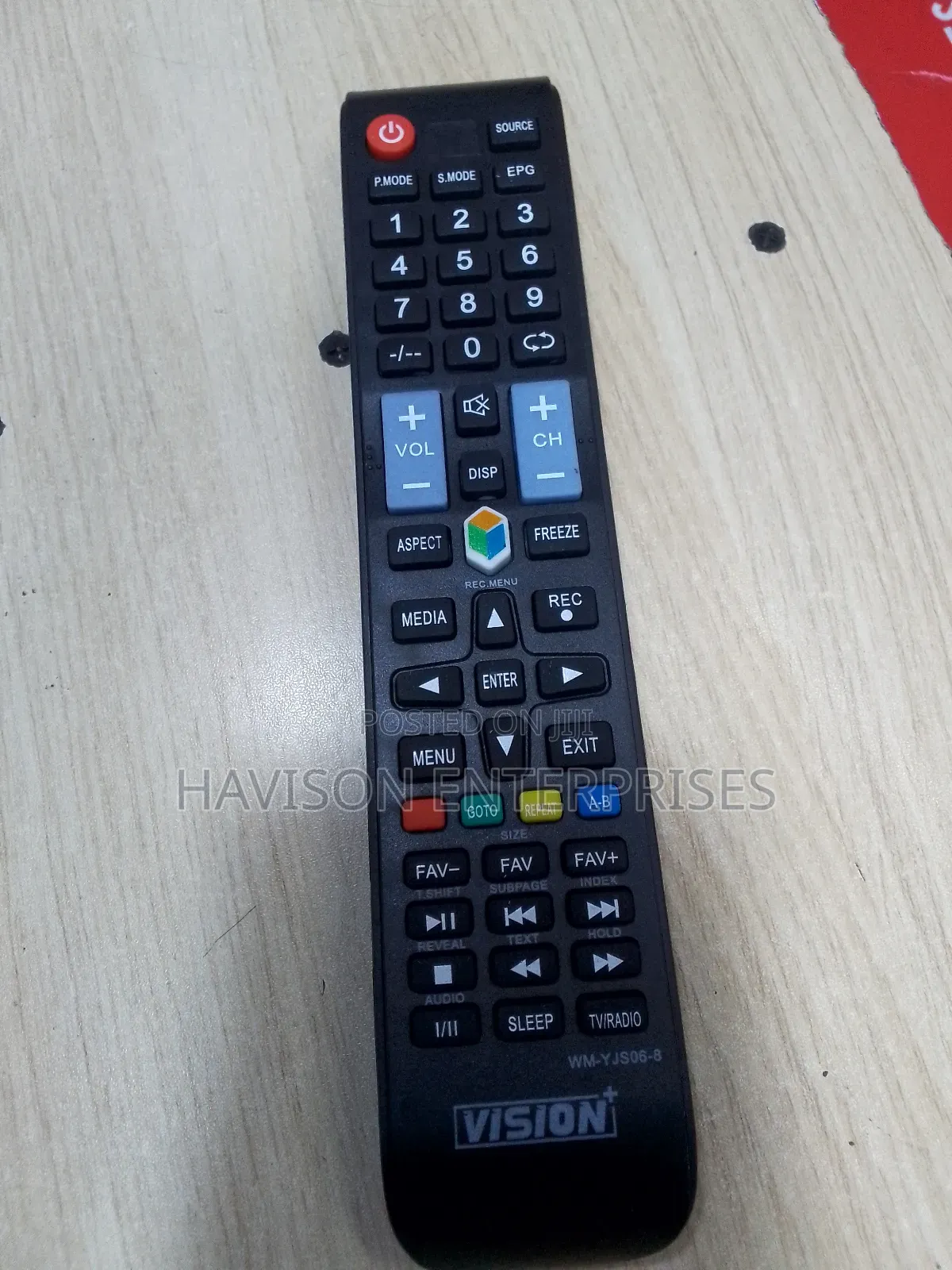 Digital Vision Plus Tv Remote