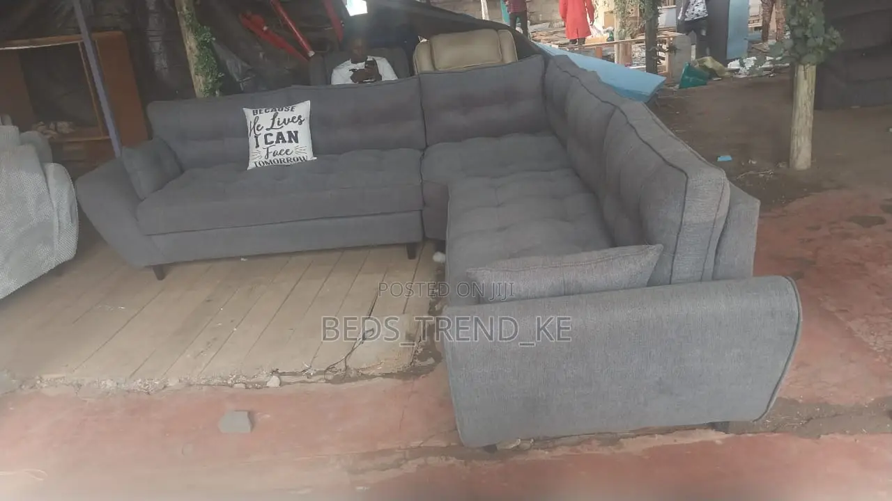 7 Seater Butterly L Seat Sofa Set