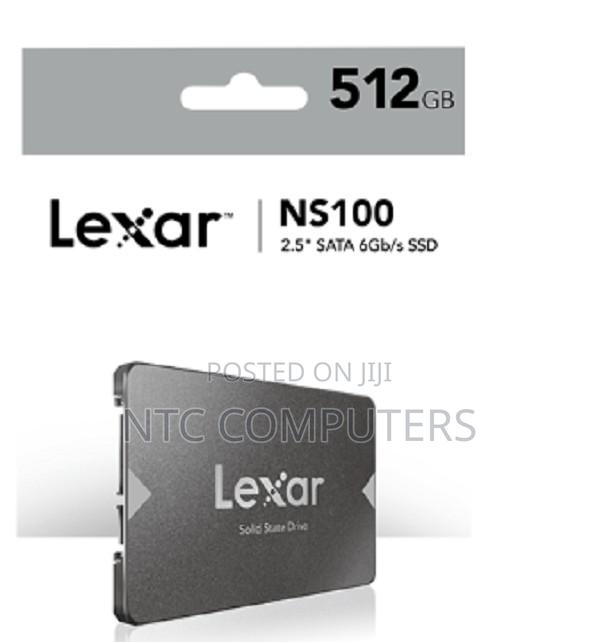 Lexar Ns100 2.5” Sata Internal SSD 512gb - Lns100-512rb - main view