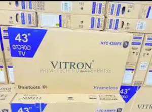 Vitron 43" Inches Tv Frameless Smart Android