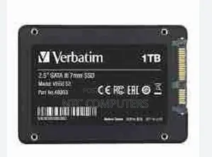 Verbatim Vi550 S3 2.5” Sata Internal SSD 1tb - Ver-49353