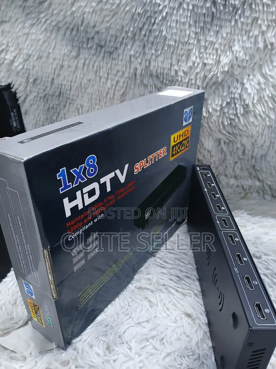 Super4k Resolutino8 Port Hdmi Splitter 1in 8 Out 8 Way 1080p