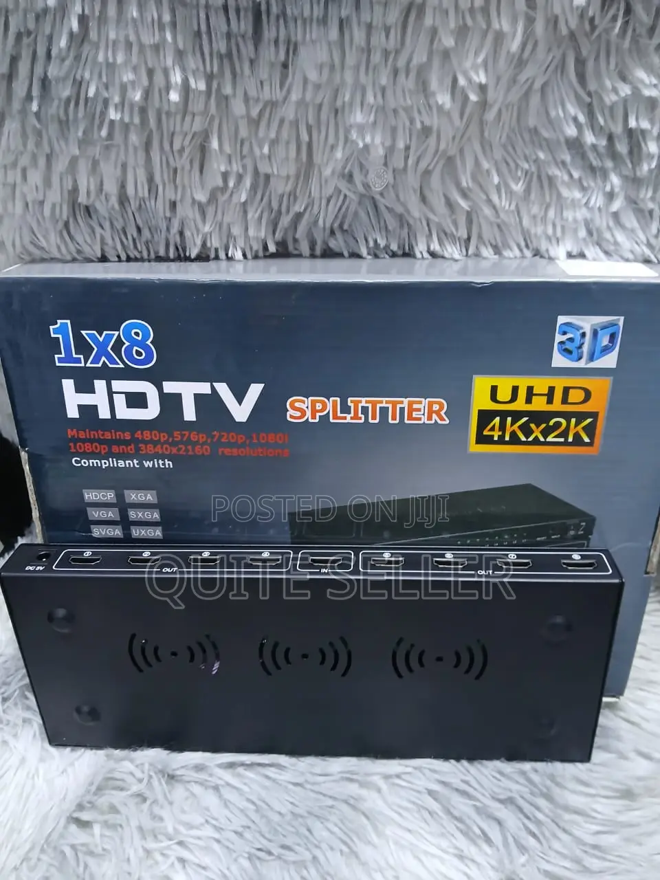 1x8 HDTV Video Splitter 8 Port 30hz Splitter