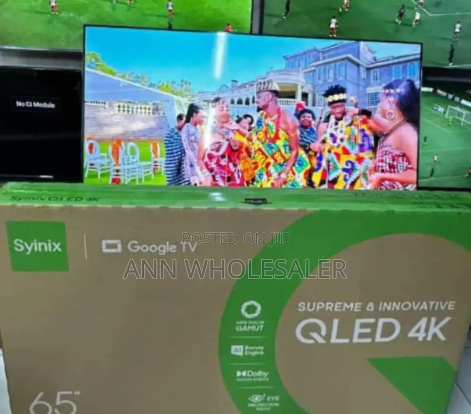 65 Inch Smart Tv Syinix Qled