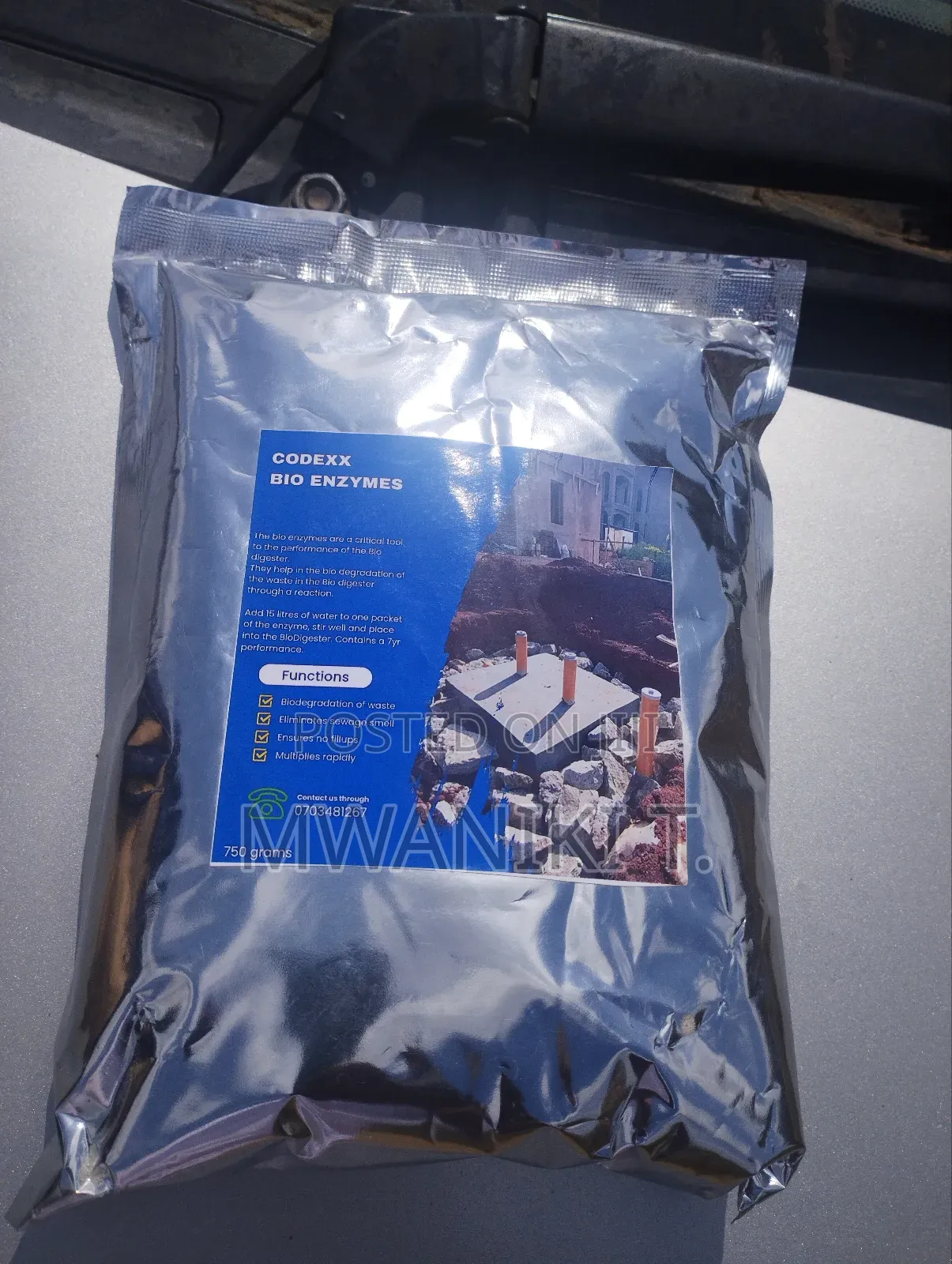 Biodigester Enzymes/Bacteria 7years for Commercial and Domestic Use