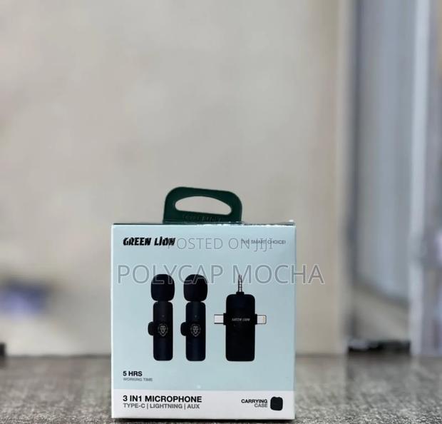 Green Lion 3 in 1 Wireless Microphone