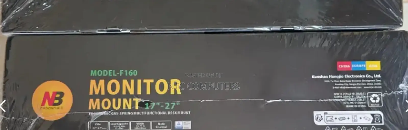 Nb North Bayou Computer Monitor Stand - F160 (27-Inch 9kg)