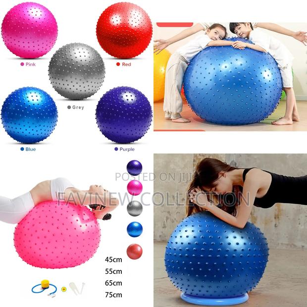 Spike Gym Ball Large Sensory Fitness Yoga Exercise Balls