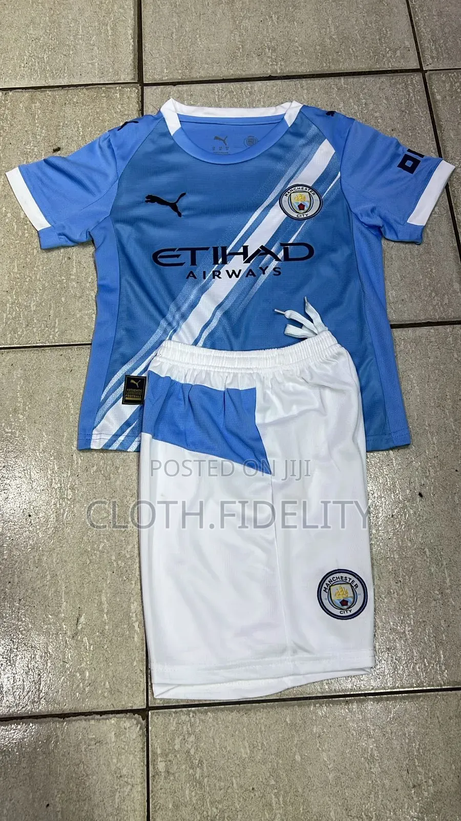 Manchester City Home Kids Jersey 25/26.(Original)