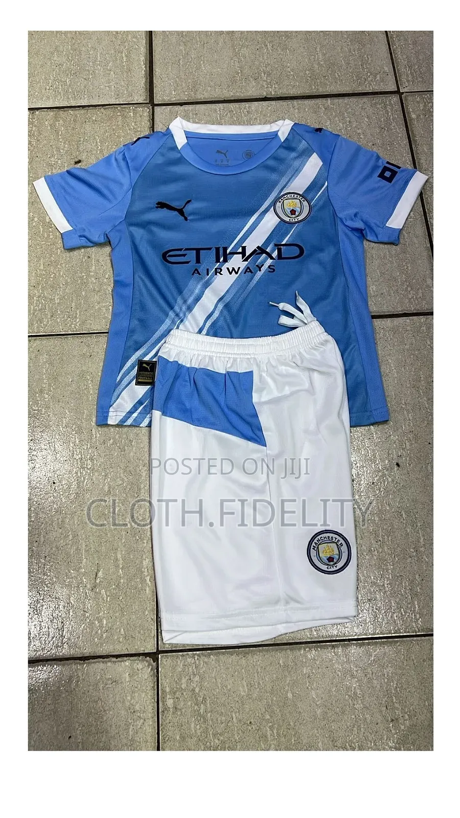 Manchester City Home Kids Jersey 25/26.(Original)