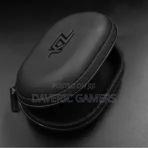 Kz Oval Black Earphone Cable Zipper Case