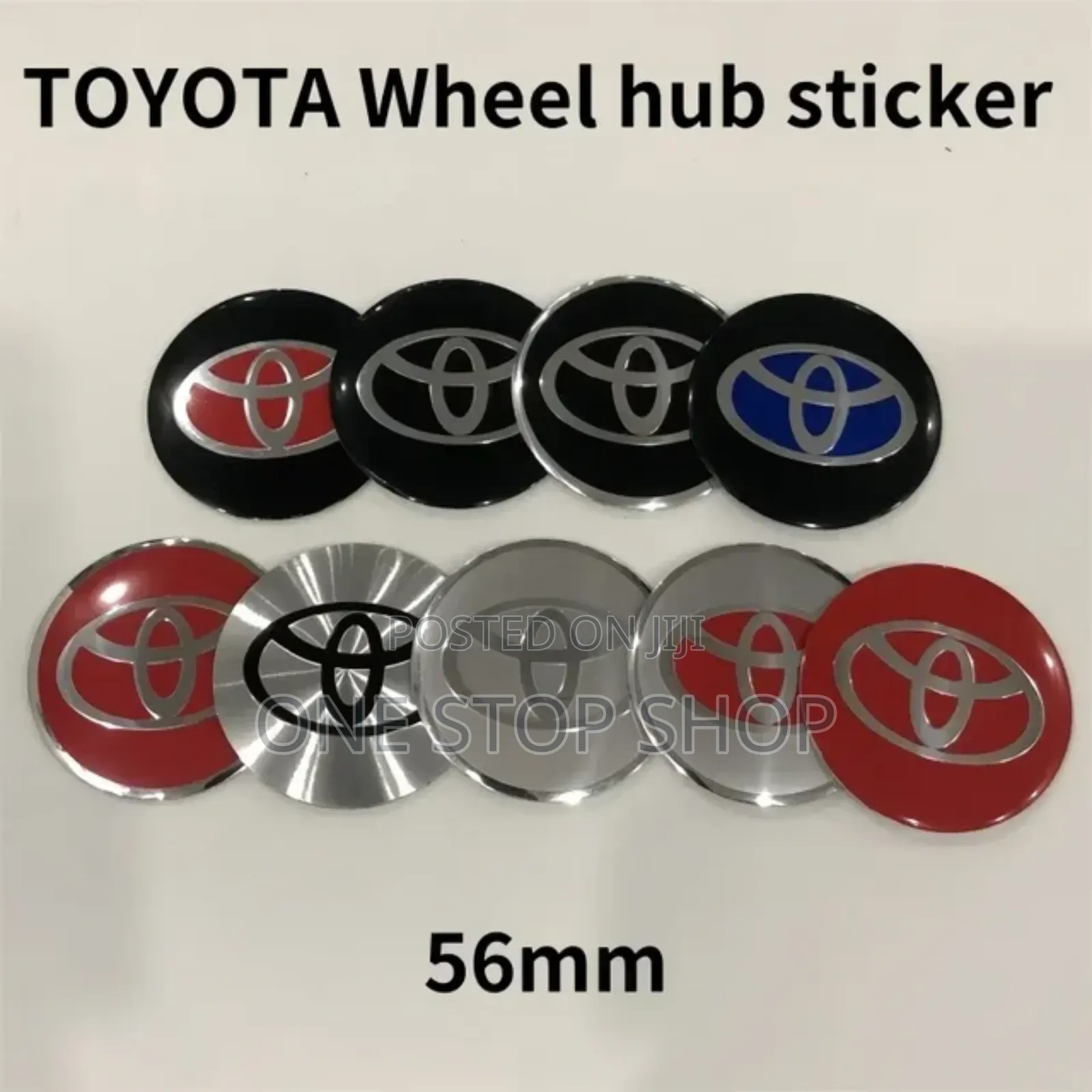 Toyota Wheel Hub Cap Sticker
