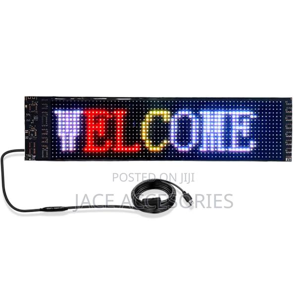 Car Flexible Led Matrix Sighn 133cm×20cm