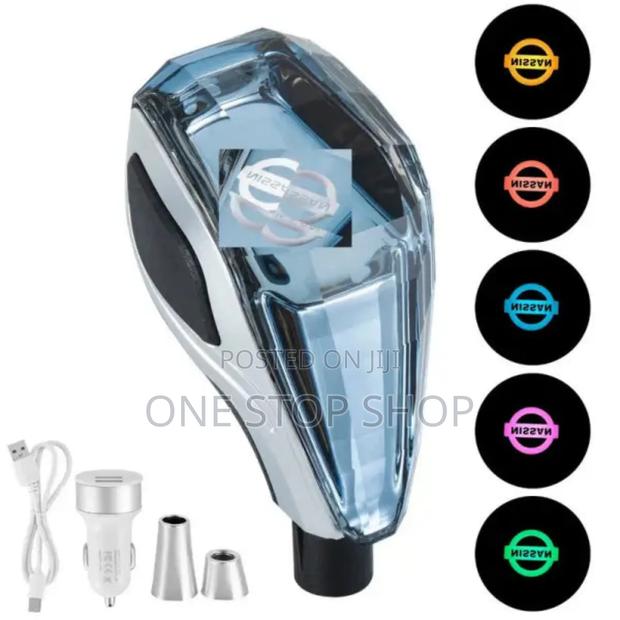 Nissan Crystal Gear Knob Handle With Led