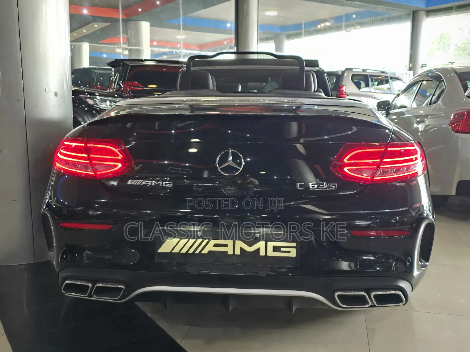 Mercedes-Benz C63 2019 Black
