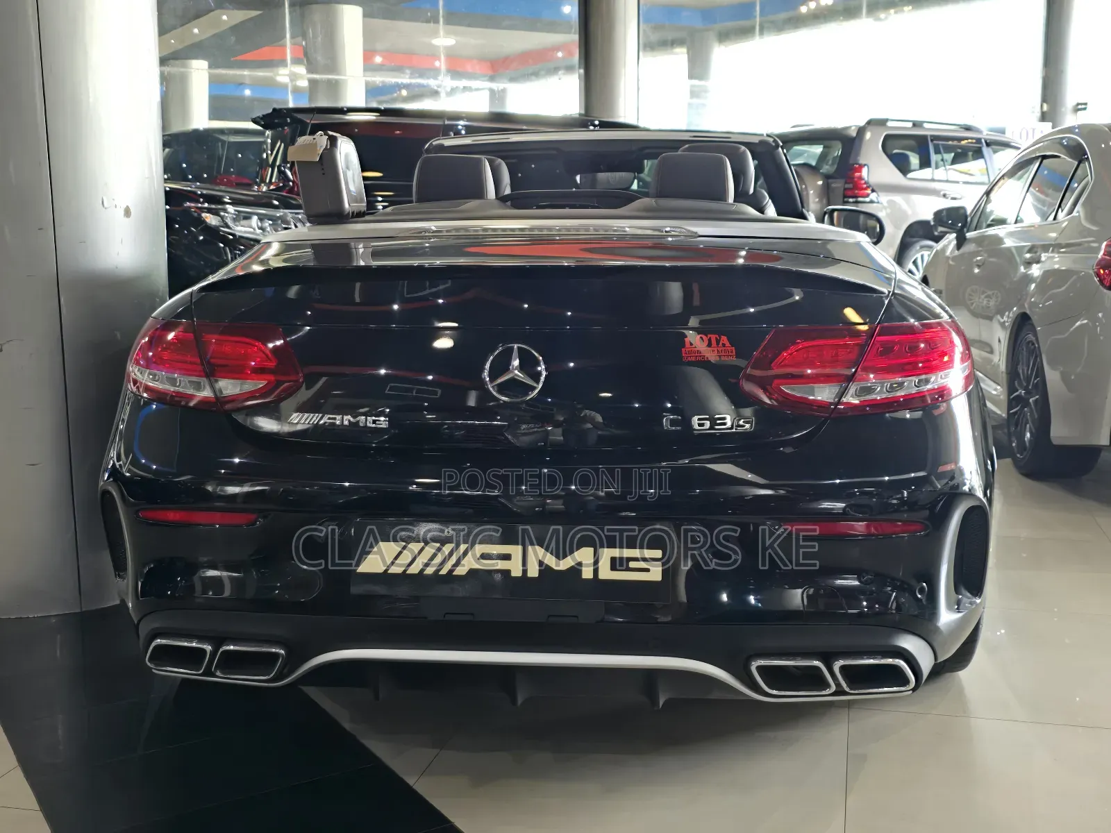 Mercedes-Benz C63 2019 Black