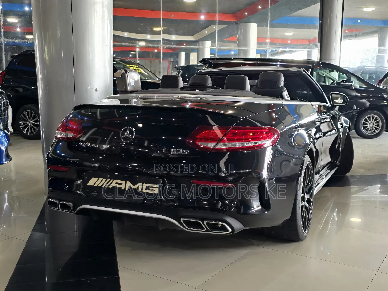 Mercedes-Benz C63 2019 Black