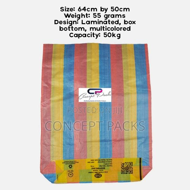 50pcs- Extra Large Size Laminated Shopping Bag V30 - main view