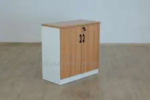 Storage Cabinet: Elegant Modern 2-Door Office Credenza