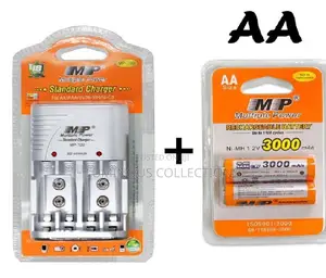 Brand New Battery Charger Plus Free Batteries