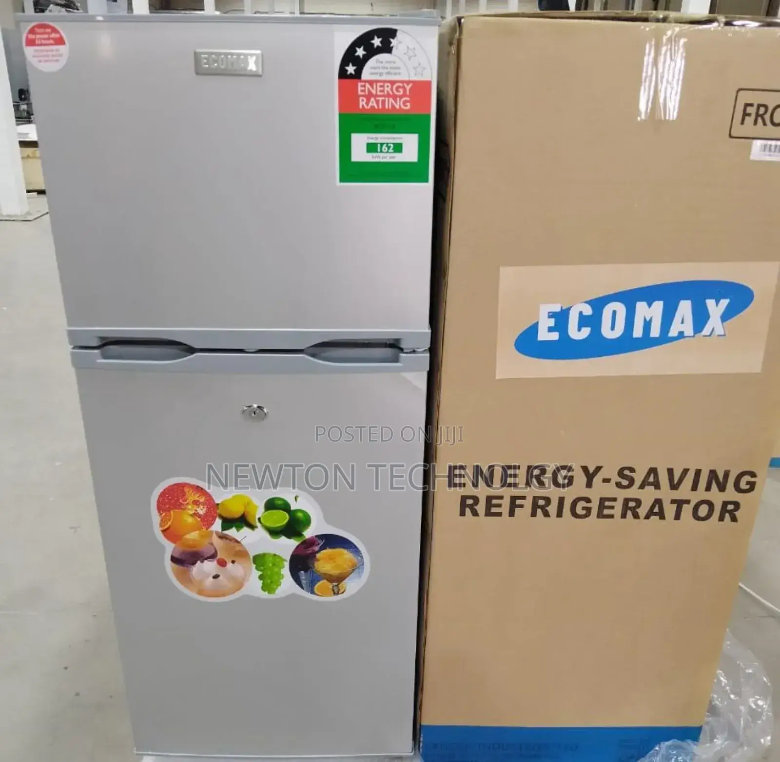 Ecomax 118 Litres Double Door Refrigerator