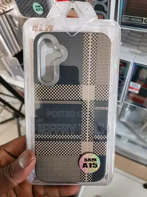 Samsung Galaxy A15 Brushed Carbon Fibre Case Mofi
