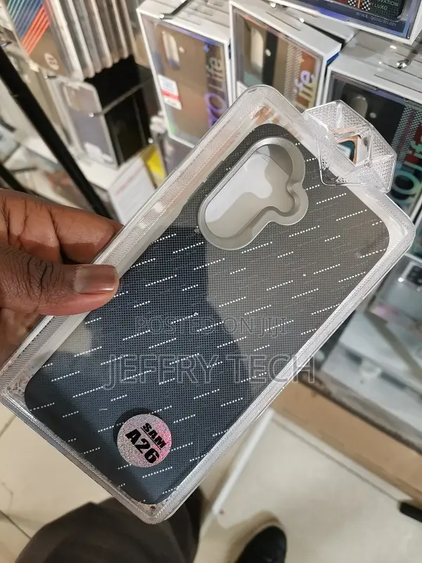 Samsung Galaxy A26 5g Case Carbon Fiber Texture Pu + Tpu