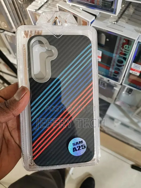 Samsung Galaxy A25 5g Carbon Fiber Texture Shockproof Pcase