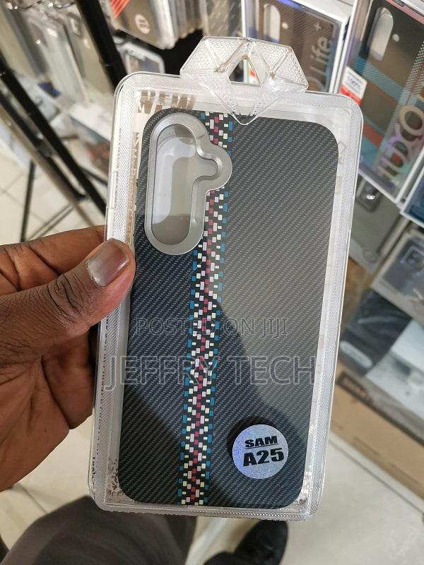 Samsung Galaxy A25 5g Case, Carbon Fiber Pattern - main view