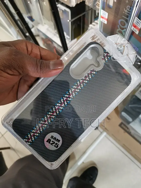 Samsung Galaxy A25 5g Case, Carbon Fiber Pattern