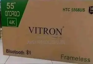 Flameless Vitron 55 Inch Smart Android Tv Youtube /Bluetooth