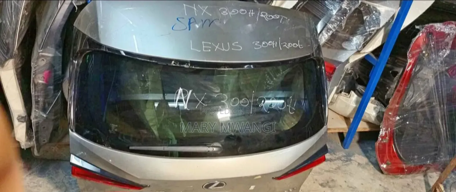 Ex Japan Lexus Nx300 Boot/Tailgate