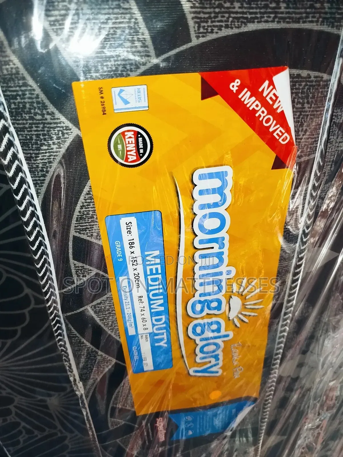 8inches Thick 5by6 Medium Density Mattresses + Free Delivery