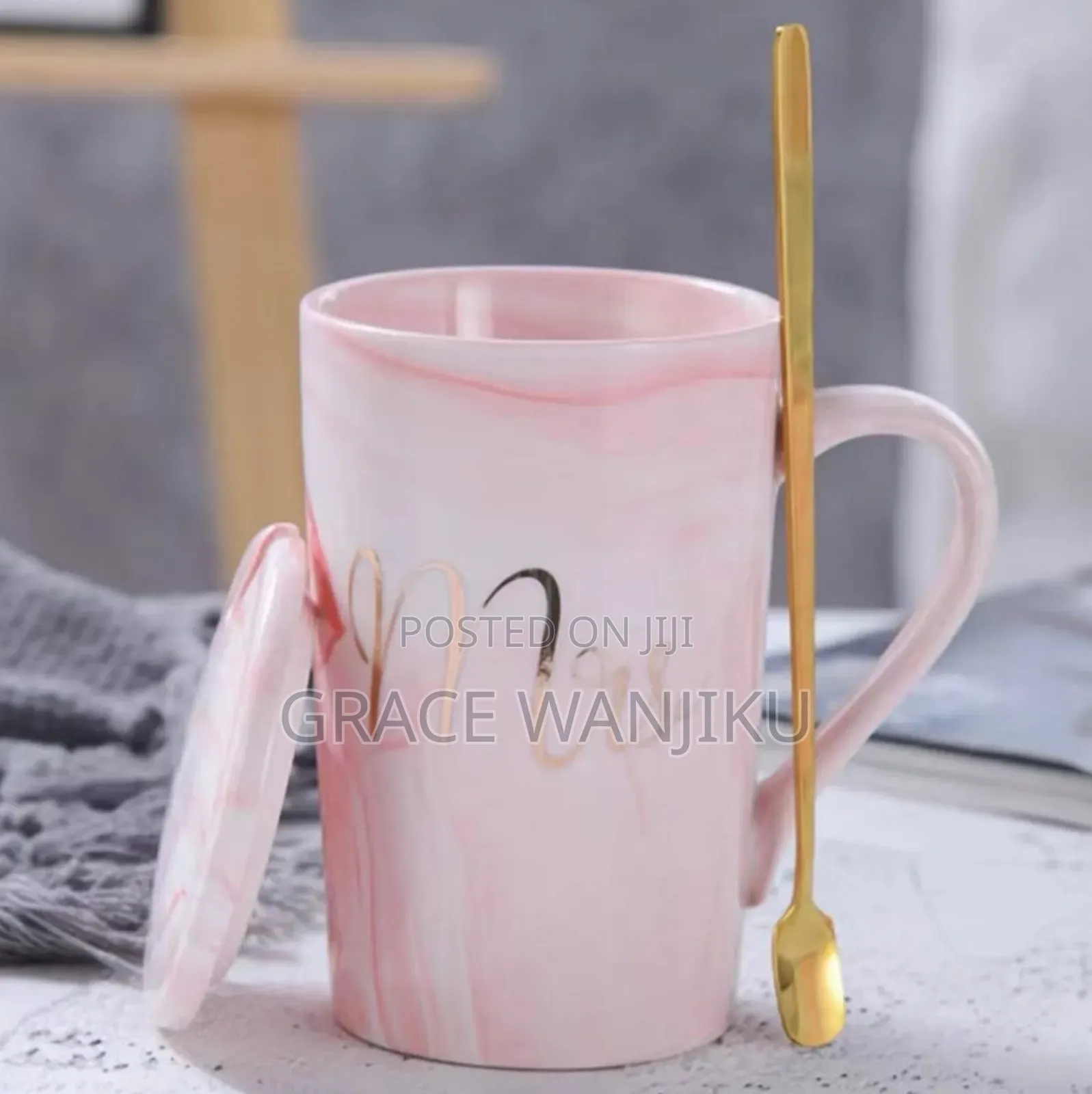 Elegant Style Mr Mrs Ceramic Gift Cup