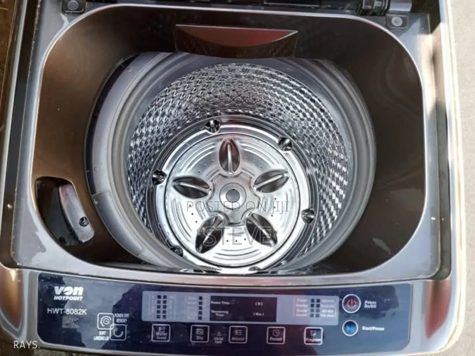 Exuk Vonhotpoint 8kg Full Auto Topload +Airdry