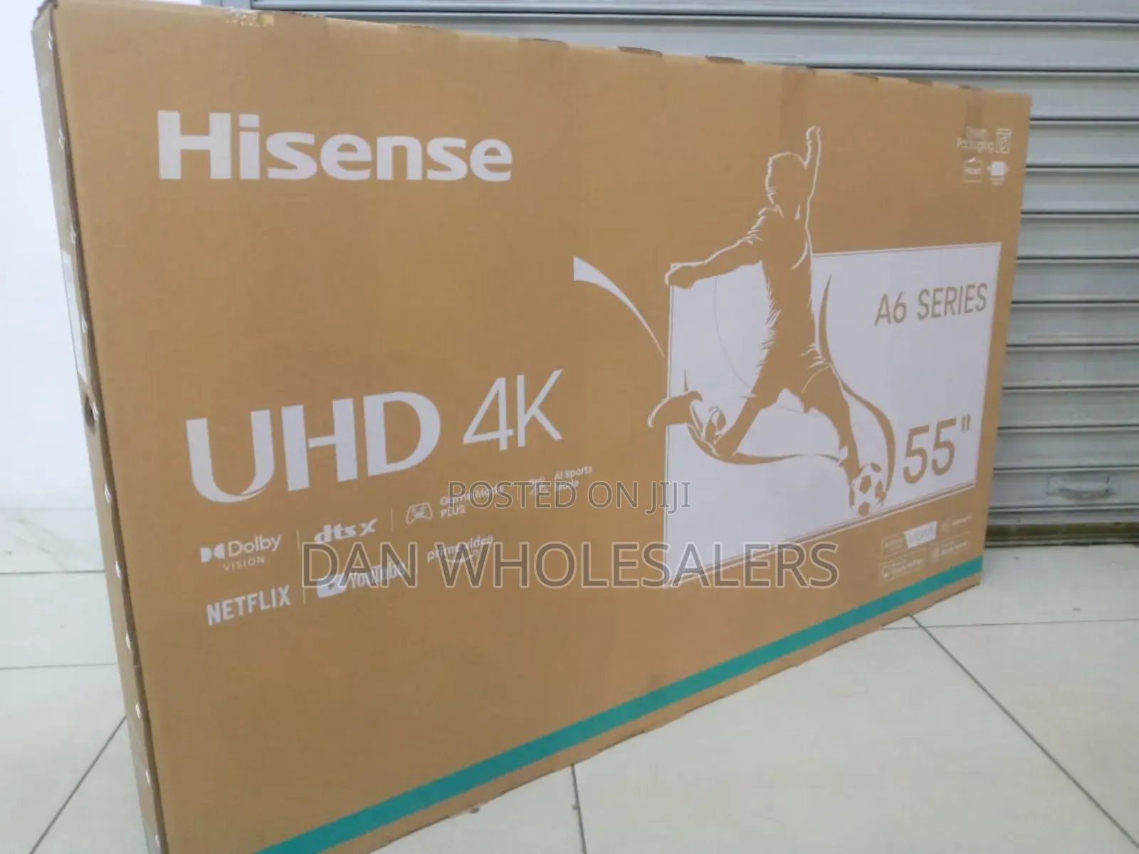 Ultra Hd Hisense Smart Tv 55” – Hdmi, Usb, Wi-Fi Enabled