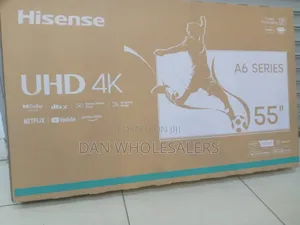Ultra Hd Hisense Smart Tv 55” – Hdmi, Usb, Wi-Fi Enabled