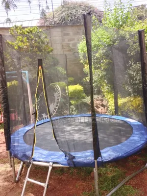 Kids Family Trampolines With Safety Net