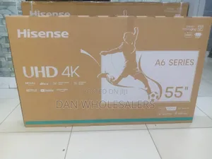 Hisense A6 Series Smart Tv – 55” Uhd With Voice Control