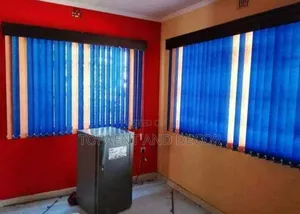 Two Toned Vertical Office Blinds Perfect Blend of Style