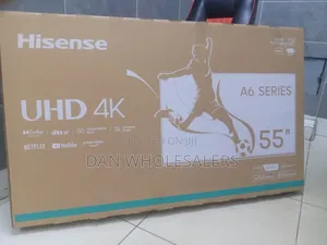HDR-Enabled Hisense 55” Smart Tv – Wide Color Gamut