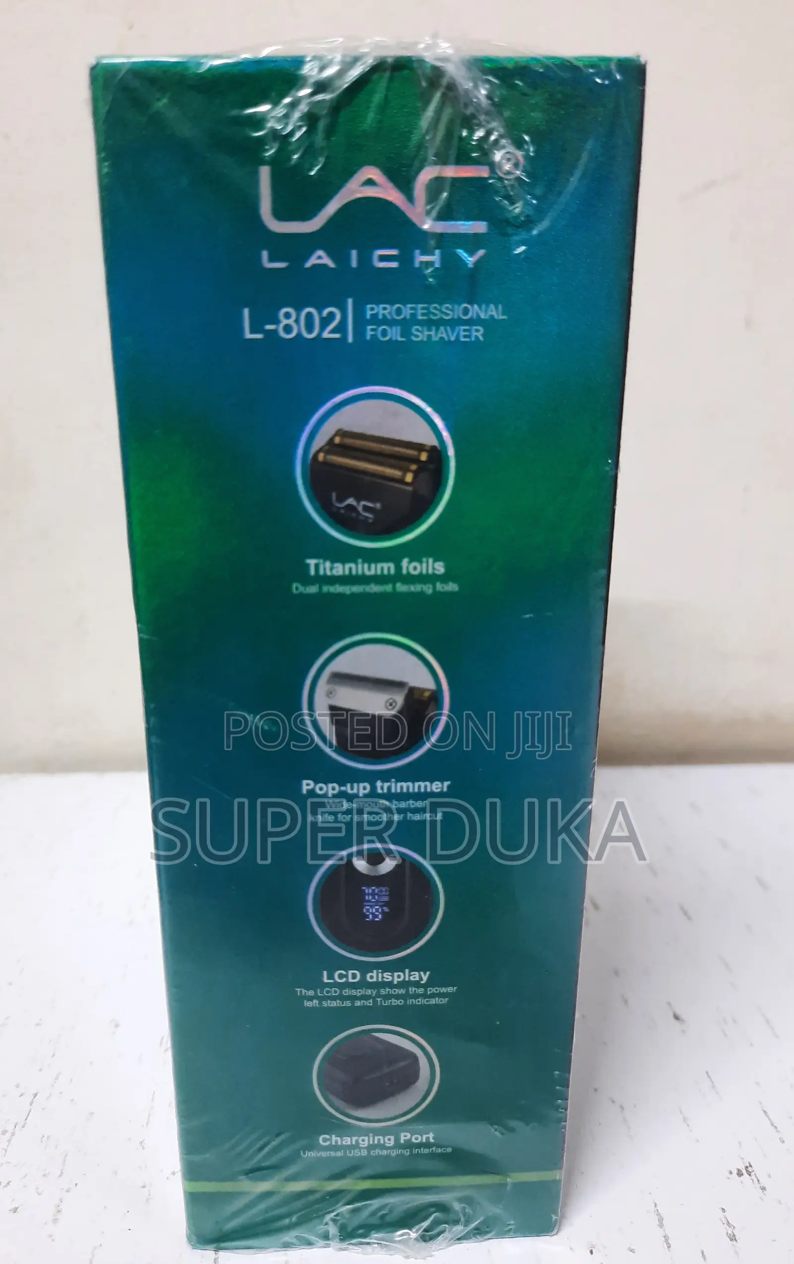 Lac L-802 Professional Foil Shaver.Cordless Shaving/Smoother