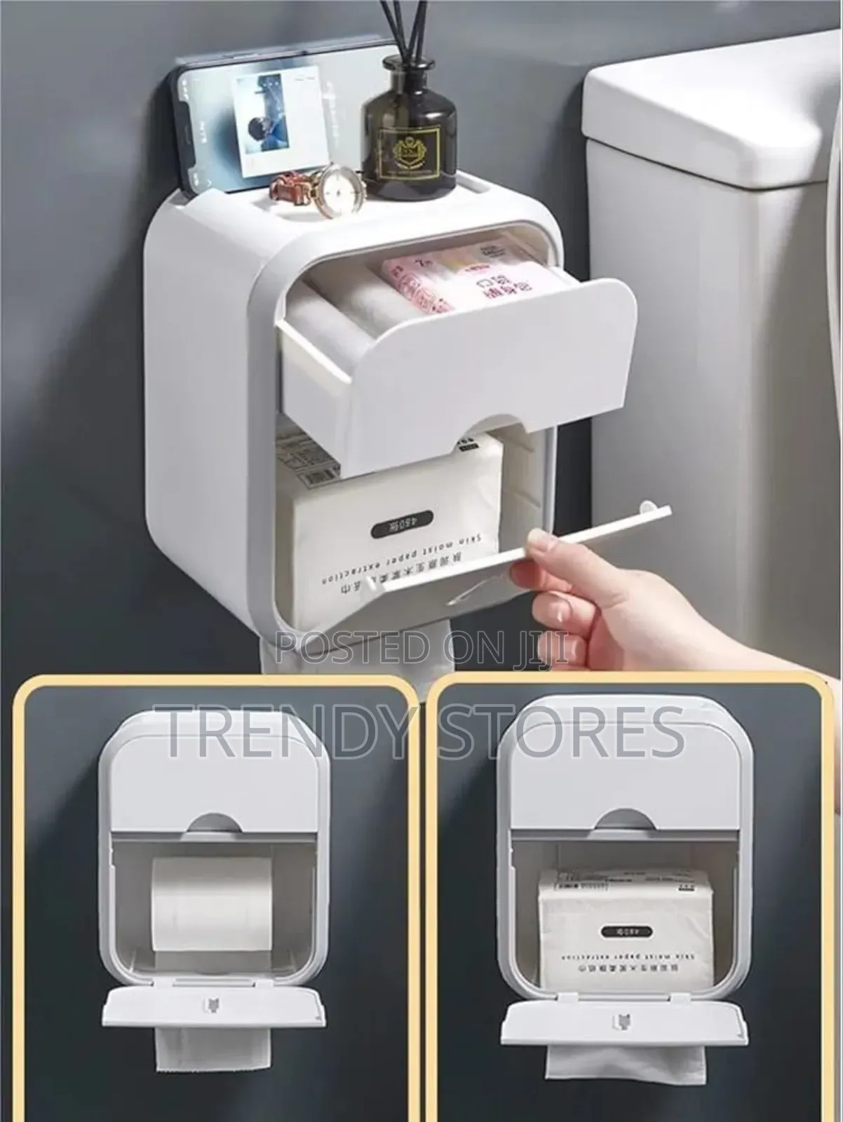 Multi-purpose Tissue Box