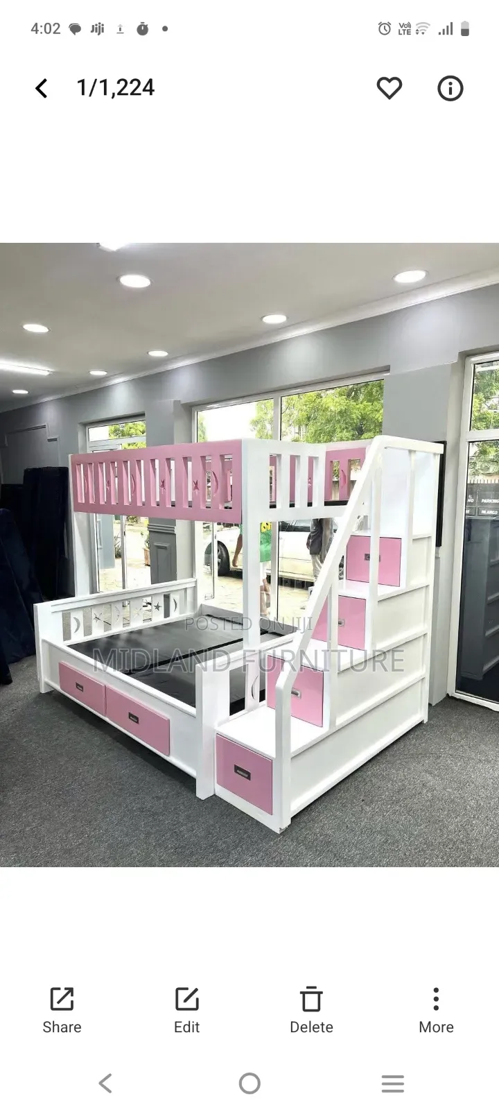Custom Double Decker Design With Stairscase