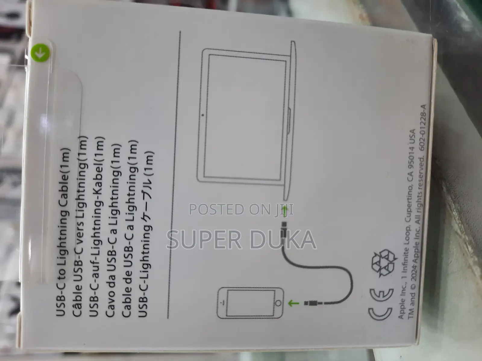 Usb-C to Lightning iPhone/Apple Charger Cable.